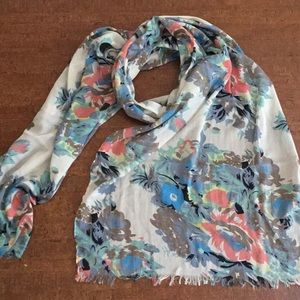 Flower scarf